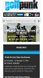 Mobile Screenshot of golfpunkmagazine.com
